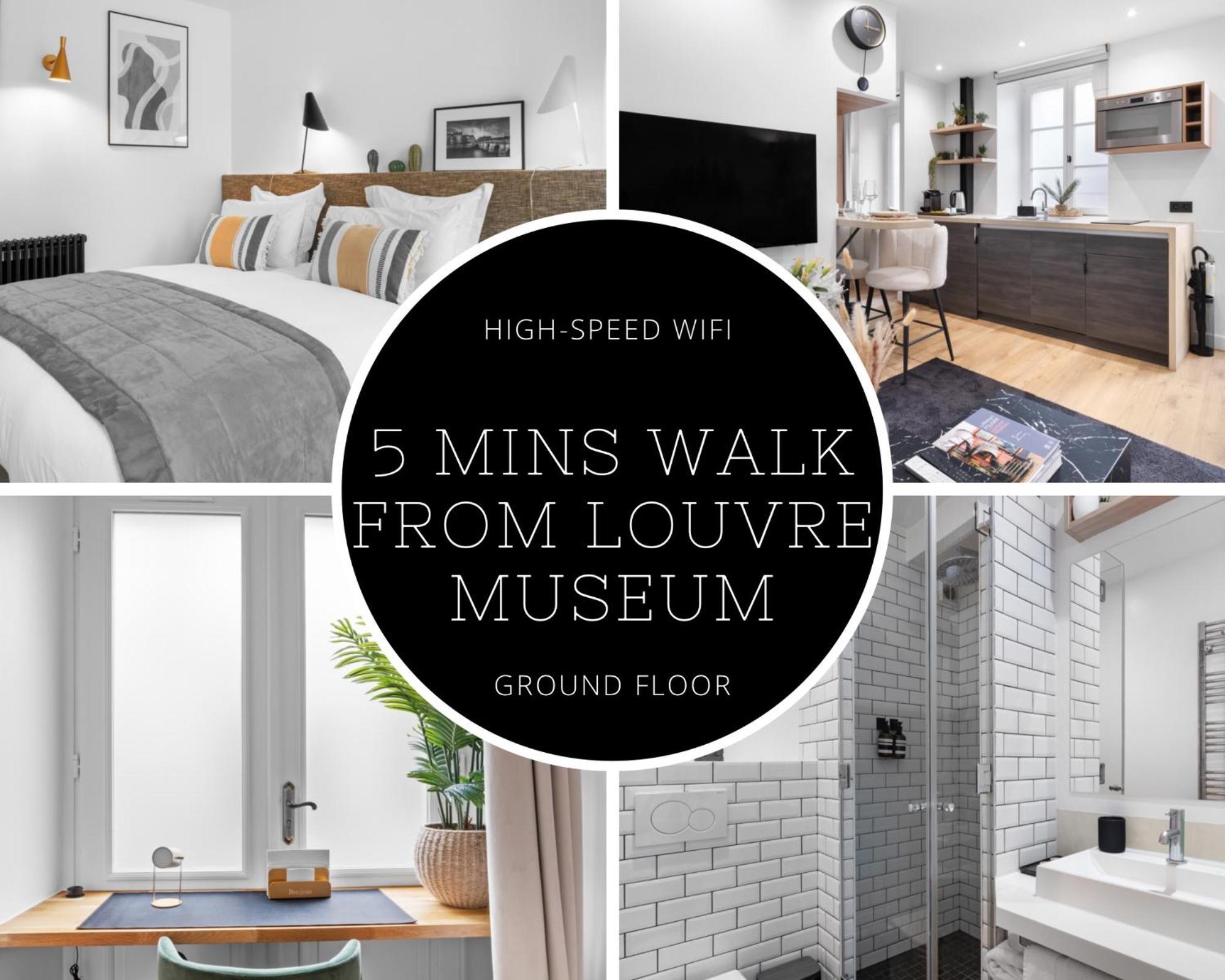 Appartement 30M2 Cosy A 5 Min A Pied Du Musee Du Louvre Paris Exterior foto